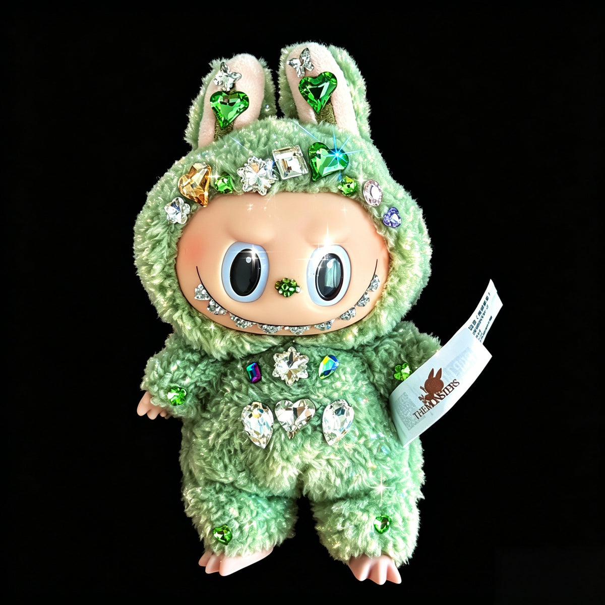 【popmart100%genuine】 LABUBU diy diamond doll customization