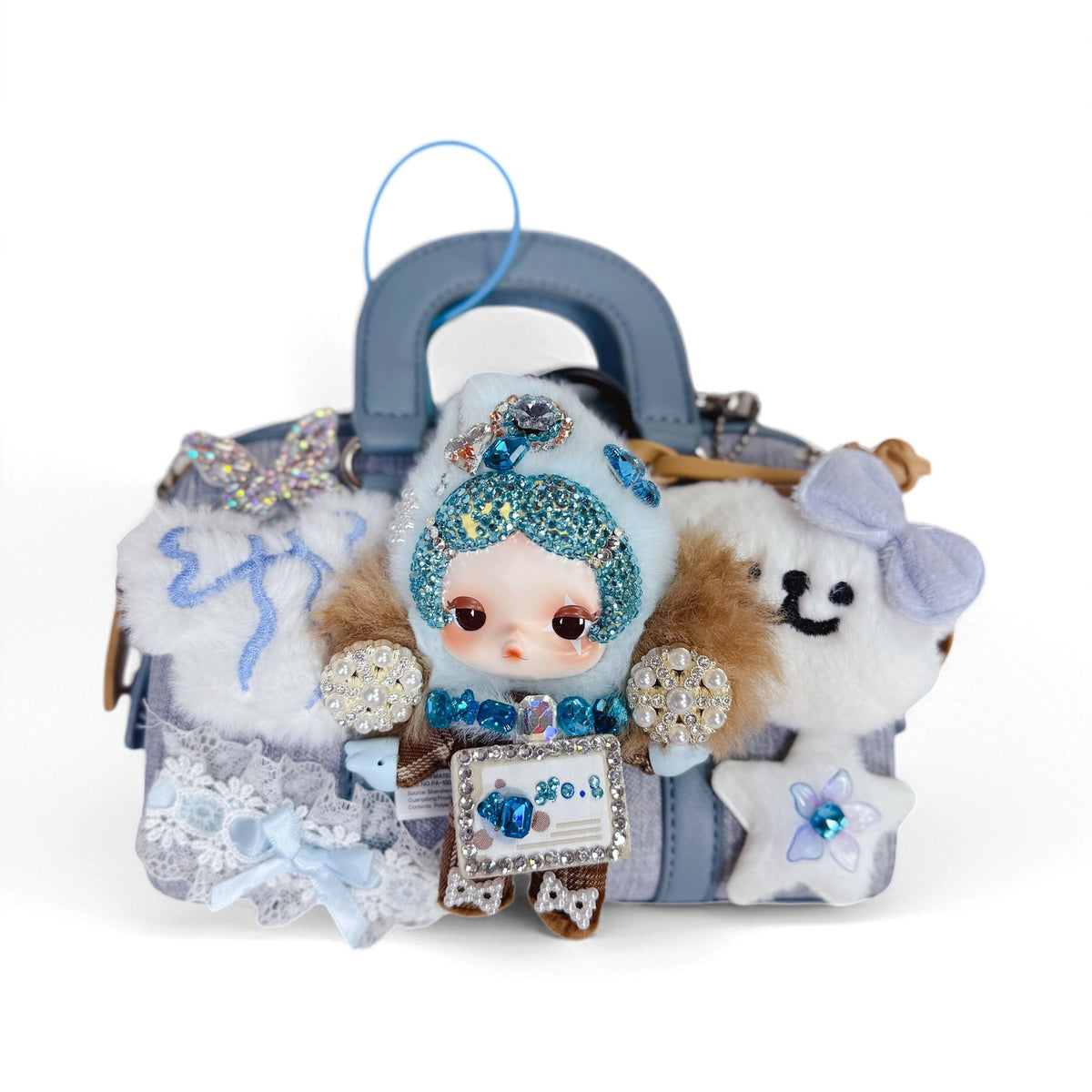 【customer bag】SKULLPANDA Original Designed Handmade Bag