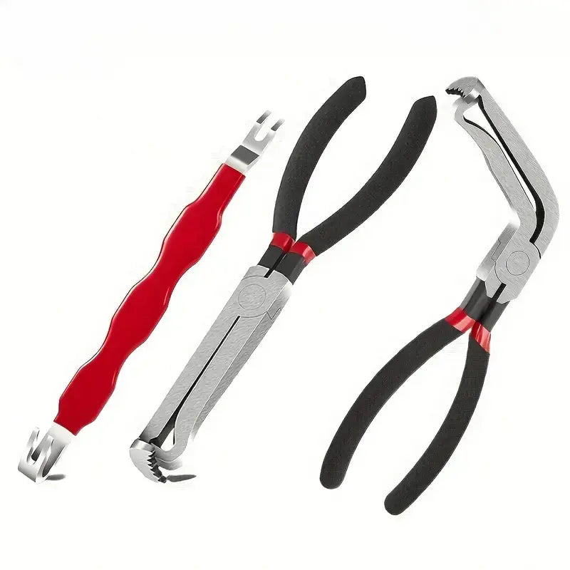 [Best Choice] 3-piece set Electrical Disconnect Tools, Multipurpose Electrical Disconnect Pliers, Multipurpose Electrical Connector tool, Automotive Electrical Plug Connector Disconnect Repair Tools for Car